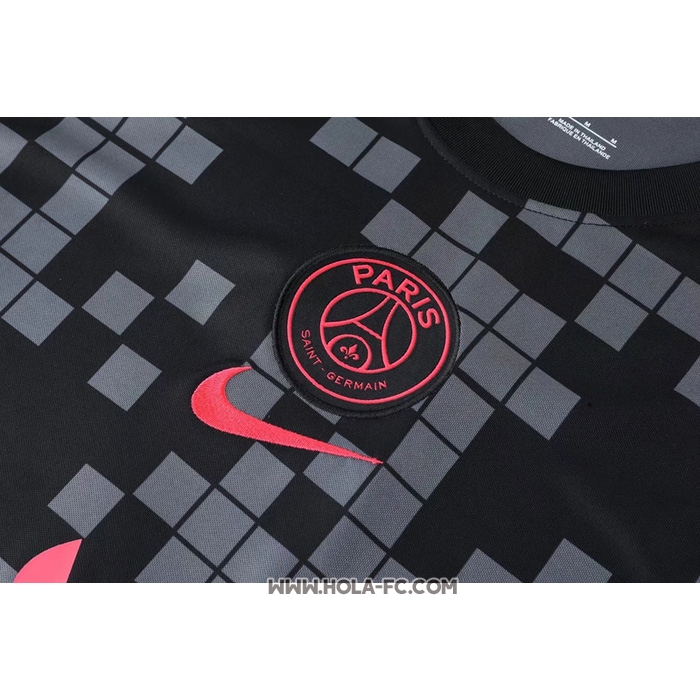 Camiseta de Entrenamiento Paris Saint-Germain 2022-2023 Sin Mangas Negro y Gris